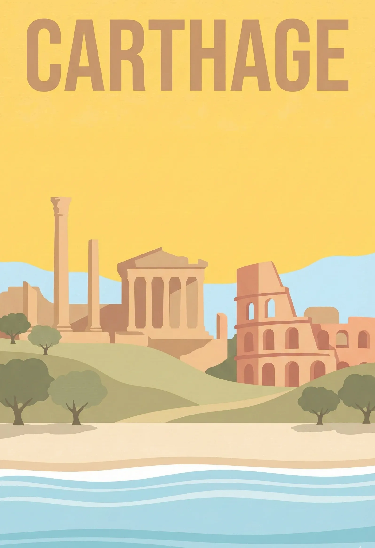 Affiches vintage Tunisie
