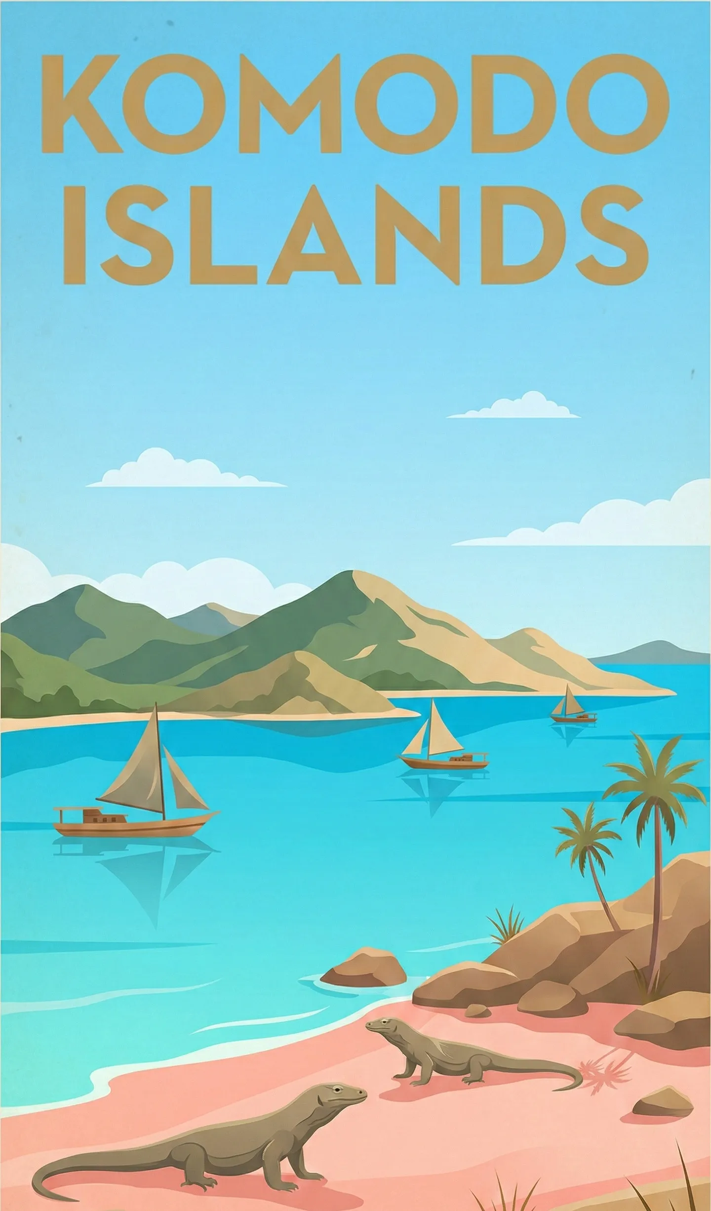 Affiches vintage Indonésie