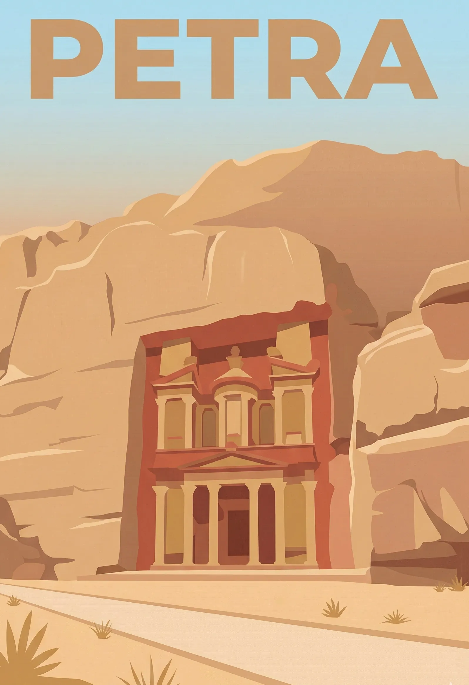 Affiches vintage Jordanie