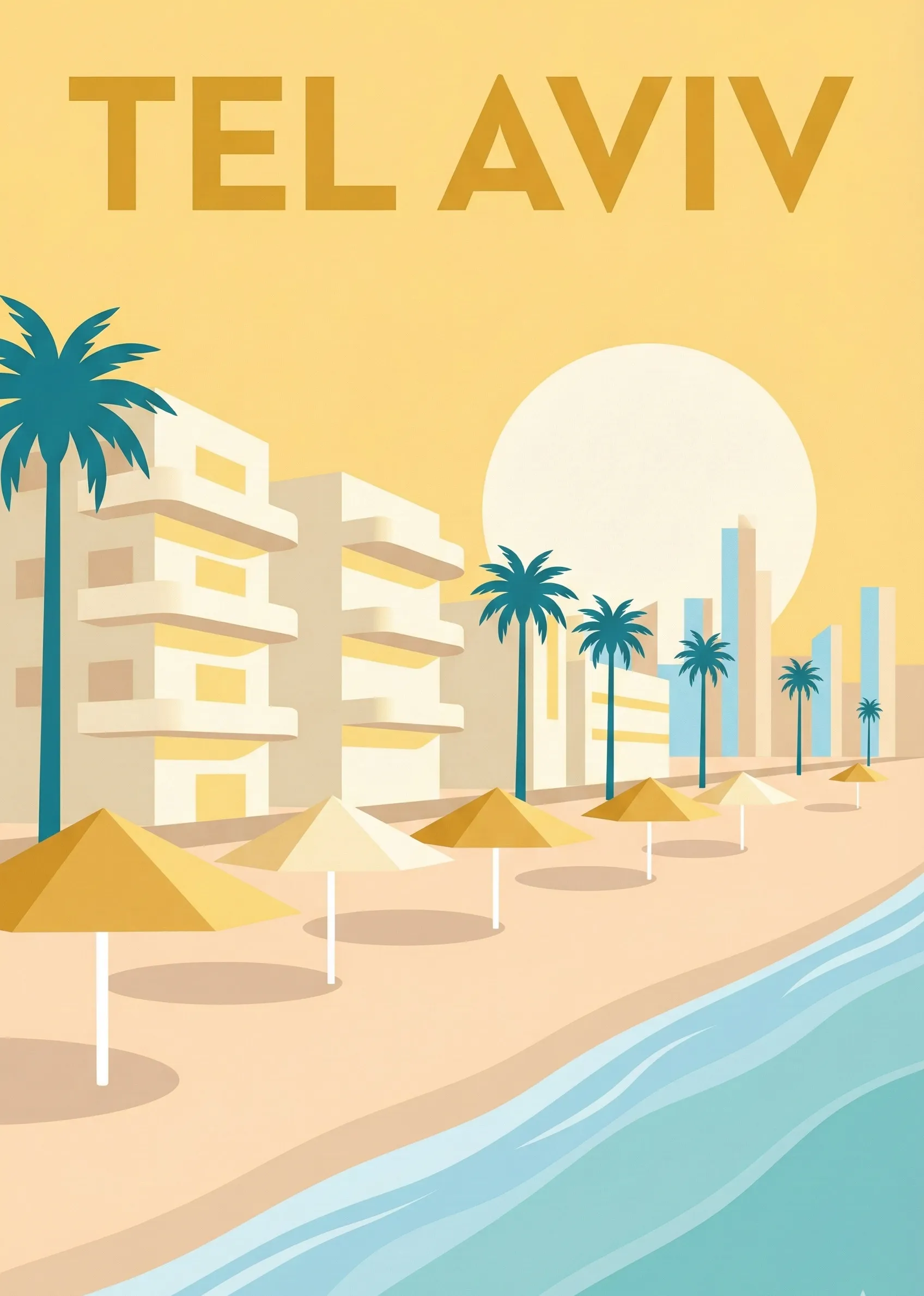 Affiches vintage Israël